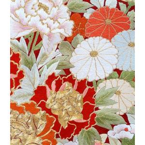 決算セール 特選品 手刺繍振袖 仕立付き 四季...の詳細画像5