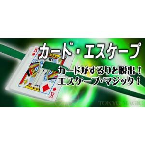 マジック　手品　カード・エスケープ 簡単手品 マジシャン 余興 忘年会 新年会 パーティー 宴会｜kyouzai-j