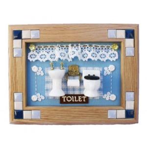 ミニチュアドールハウス壁掛け（ナチュラルフレームキット