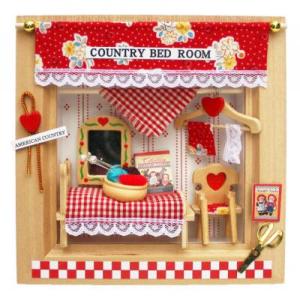 ミニチュアドールハウス壁掛け（ナチュラルフレームキット