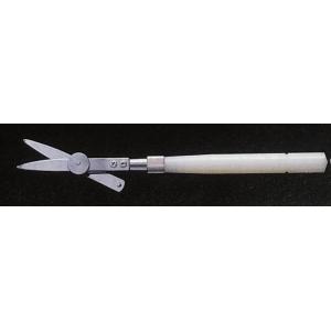 製図用品　独式　直線引烏口（横開式）中型