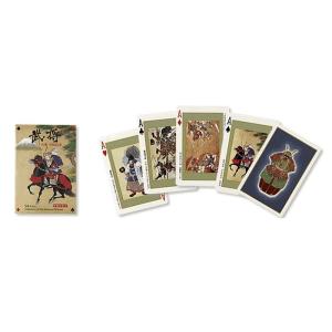 トランプ　和柄 SAMURAI 武将 古典 合戦絵巻名場面54図 PlauingCards 英語表記 ギフトGift｜kyouzai-j