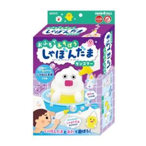 幼児教材 クツワ おふろであそぼう しゃぼんだま（モンスター）｜kyouzai-j