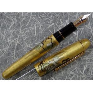 プラチナ万年筆 美巧 近代蒔絵 万年筆 鳳凰/鶴/梅に鶯 PTL-18000M