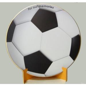 シノコマ スポーツ色紙（封筒・紙製スタンド付き）サッカーボール(リアル)