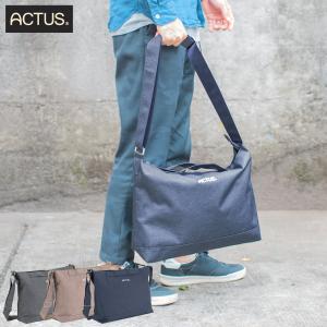 ACTUS 2wayショルダー ユニセックス デイリーバッグ  シンプル 10L レディース メンズ 男女兼用 通勤 通学 ナチュラル  カジュアル 旅行 ピクニック レジャー｜kyowa-bag