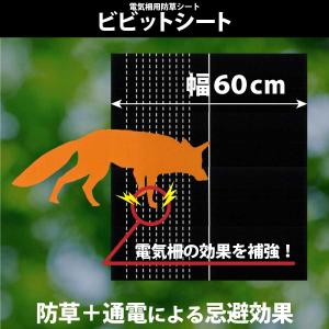 電気柵用防草シート ビビットシート 押さえピン1...の商品画像