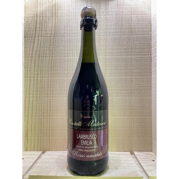 カヴィロ カステッリ モデネージランブルスコ ロッソ 750ml　