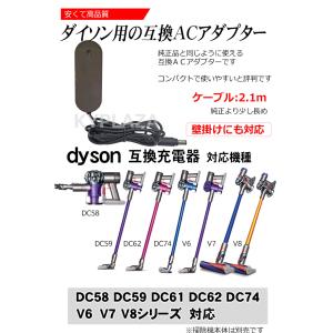 ダイソン dyson 互換 ACアダプター 充...の詳細画像2