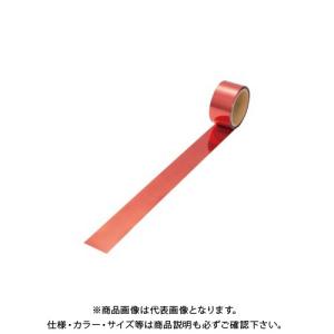 タカ印 メッキテープ 赤 50×40m 40-4496