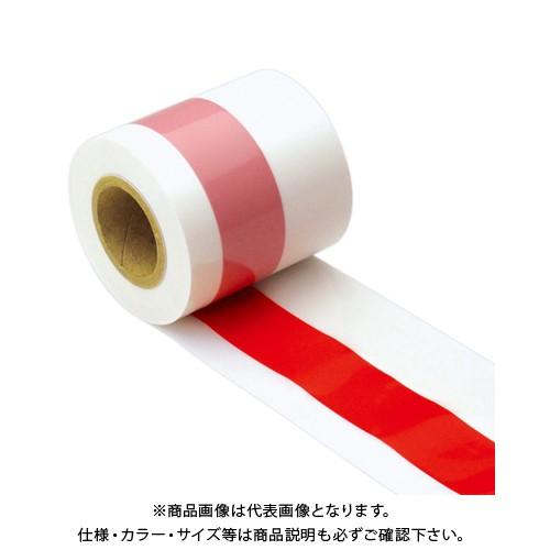 タカ印 紅白テープ  50m巻 40-3081