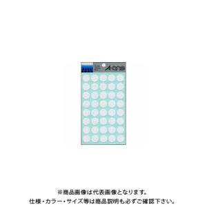 エーワン カラーラベル15mm丸 白 07030の商品画像