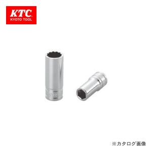 KTC 9.5sq. セミディープソケット 22mm(十二角) B3M-22W｜kys