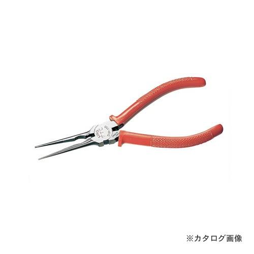 TSUNODA キングTTCハード シャープノーズプライヤー 150mm バネ付 SNP-150