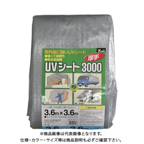 ユタカメイク シート #3000シルバーシート 3.6×3.6 SL-3009