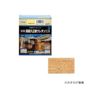 アサヒペン AP 水性2液ウレタンニス 300Gセット ツヤ消しクリヤ｜kys