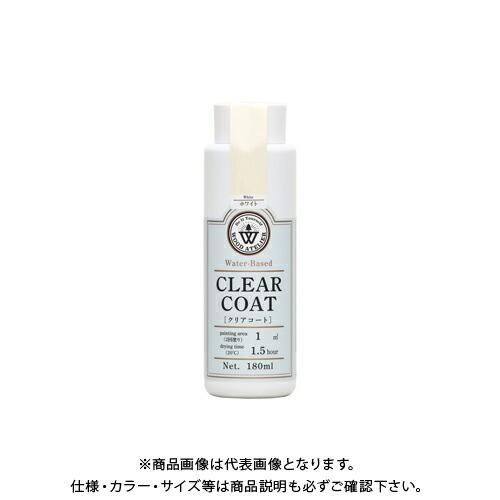 和信ペイント Wood Atelier クリアコート CC-01 ホワイト 180ml #80073...