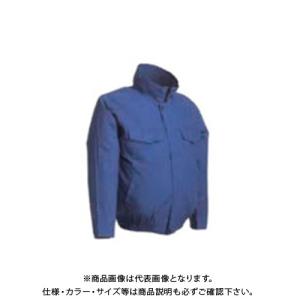 リンクサス COOLING BLAST 長袖ワークブルゾン（綿100％） ブルー 5Lサイズ LX-6700WB-5L｜kys