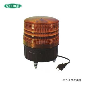 日動工業 LEDフラッシャー φ152 黄 100V電源 NLF150-100V-Y