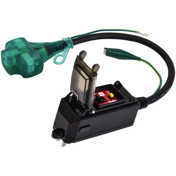 日動工業 プラグインポッキンブレーカ 過負荷漏電保護兼用 0.45m PIPB-EKT-S