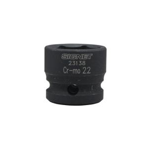 シグネット SIGNET インパクト用極短ソケット 22mm 23138