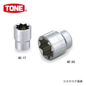 TONE トネ 12.7mm ソケット 四角ボルト ナット用 4E-14