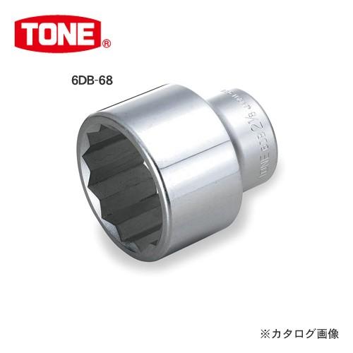 TONE トネ 19.0mm(3/4”) ソケット(12角) インチサイズ 6DB-64