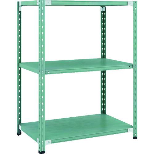 (送料別途)(直送品)TRUSCO CB型セミボルトレス軽量棚 900X600XH1200 3段 グ...