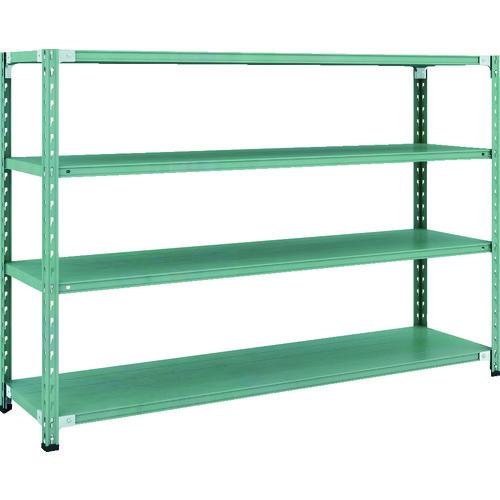 (送料別途)(直送品)TRUSCO CB型セミボルトレス軽量棚 1800X450XH1200 4段 ...