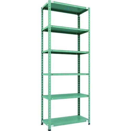 (送料別途)(直送品)TRUSCO CB型セミボルトレス軽量棚 900X450XH2400 6段 グ...