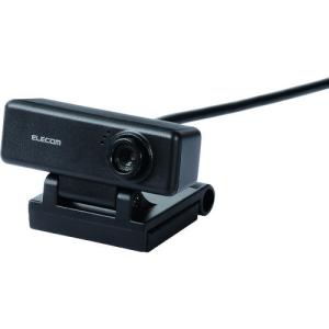 エレコム ワイド画面HD対応100万画素Webカメラ マイク内蔵 ブラック UCAM-C310FBBK｜kys