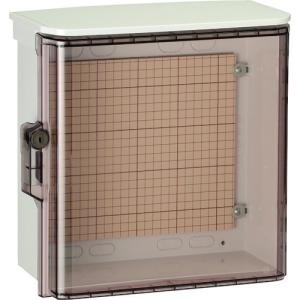 日東工業 OPK14-33CA キー付耐候プラボックス 屋根付 透明扉 木製基板
