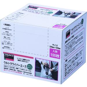 TRUSCO ウルトラワイパーエース ドライタイプ 100枚入 TUWA-D100｜kys