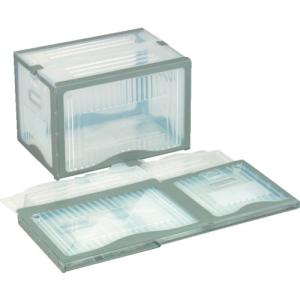 送料別途)(直送品)KUNIMORI プラスチック折畳みコンテナ パタコン N