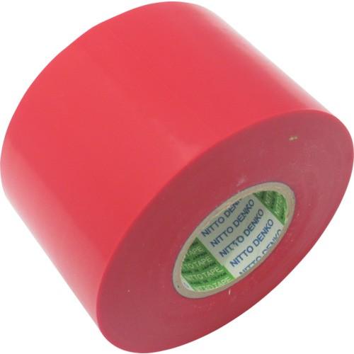 日東 脱鉛タイプビニールテープNo.21S 0.2mm×100mm×20m 2巻入/PK 赤 21-...