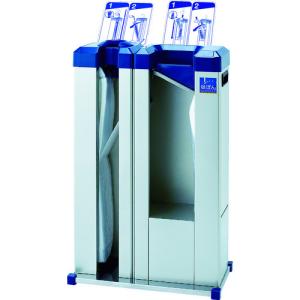 (送料別途)(直送品)ニイクラ 傘袋自動装着機 傘ぽん 長傘・折りたたみ傘用一体タイプ 2台 KP-09SS