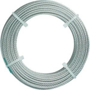 TRUSCO ステンレスワイヤロープ ナイロン被覆 Φ1.5mmX30 CWC-15S30