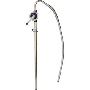 (送料別途)(直送品)アクアシステム 溶剤・薬品用手廻しドラムポンプ (ステンレス・樹脂) HRP-25-3H