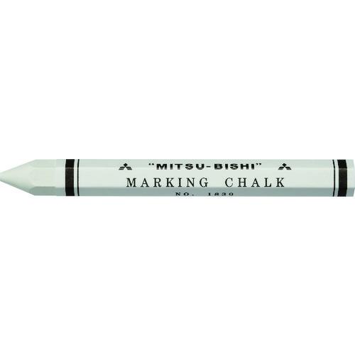 uni 三菱鉛筆/マーキングチョーク/白 12本 K1830.1