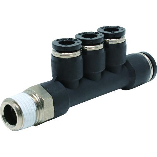 ピスコ チューブフィッティング ブランチトリプル PKD8-6-02
