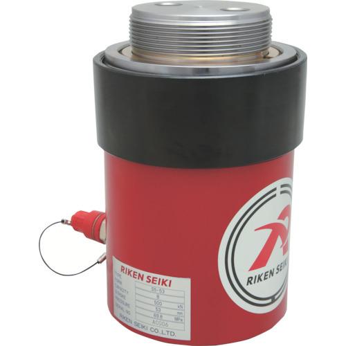 (送料別途)(直送品)RIKEN 単動式油圧シリンダー インチねじ ストローク100mm VCカプラ...