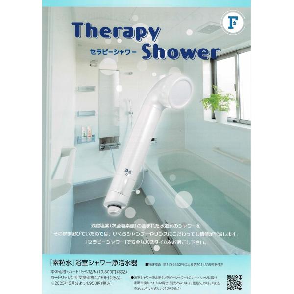 フリーサイエンス　正規代理店　ウォーターセラピー　1台　（カートリッジ１個・アダプター3種付）素粒水...