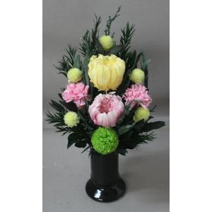 プリザーブドフラワー仏花アレンジ対＊花器なし : プリザーブド