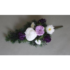プリザーブドフラワー仏花アレンジ*パープル系 (...の商品画像