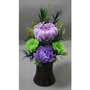 プリザーブドフラワーアレンジ *仏花 輪菊入り...の詳細画像2