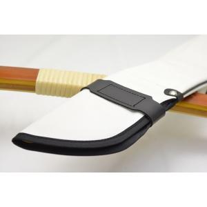 弓かけ 束離（そくり） 色黒 三分縁 男性用サイズ 征矢弓具製作