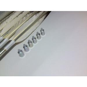 【ジュラルミン近的用矢尻　標準タイプ　６個入り　サイズ　１８１３用　　２１１４用　】　　弓道　和弓　矢先端　弓具　【メール便可】
