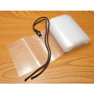 【雨用弓カッパ　紐付きビニール】　弓道具　 弓袋用品　【メール便可】