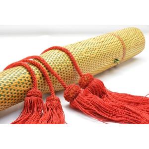 矢筒房 人絹（レーヨン） エンジ】 弓道 和弓 矢収納弓具 【ネコポス可