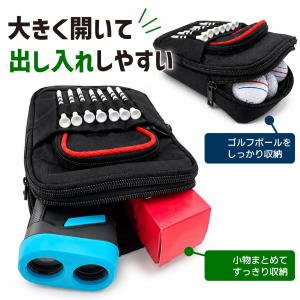 ゴルフ ボールケース ゴルフ収納 ボールポーチ...の詳細画像3